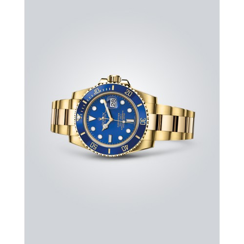 blue rolex watch