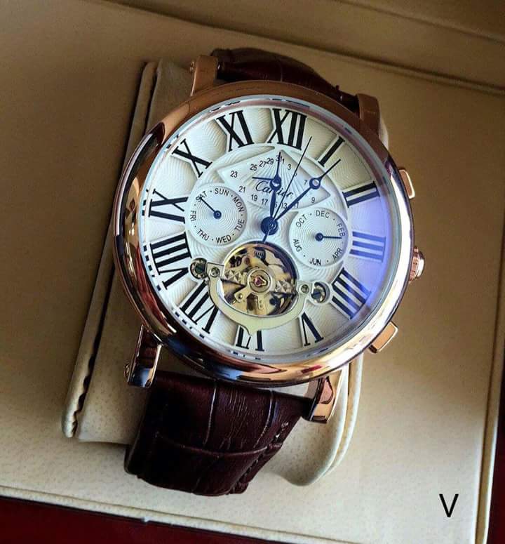 cartier automatic mens watch