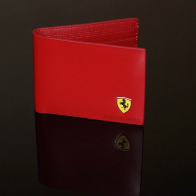 ferrari wallet red