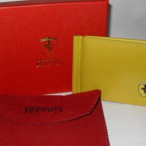 ferrari wallet yellow